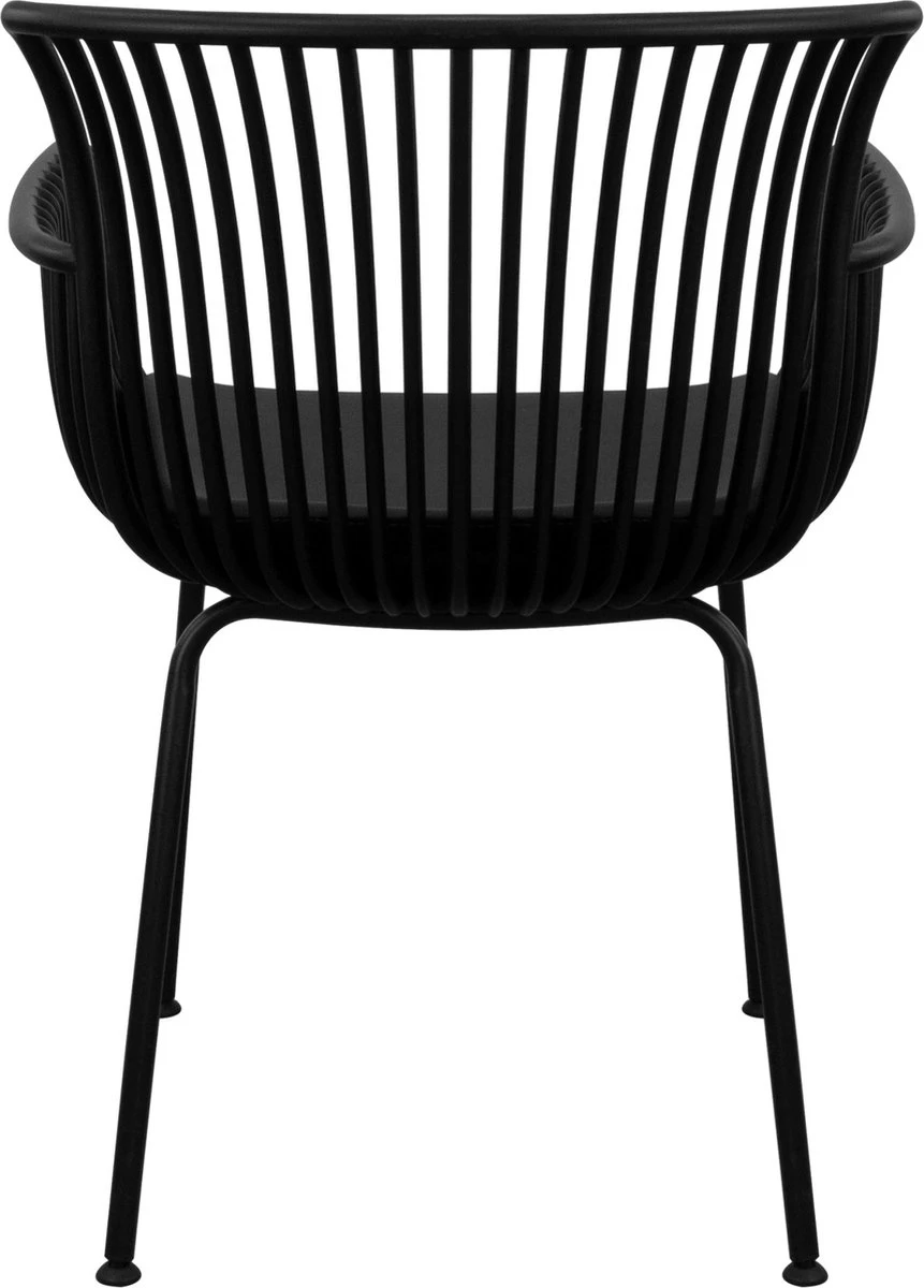 Kick Tuinstoel Otis - Zwart 4 Kick Tuinstoel Otis - Zwart - Afbeelding 4