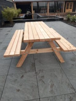 Douglas Geschaafd Picknicktafel 200 Cm Lang Houtdikte 45mm -Optimaal Tuinmeubel Winkel 899x1200 11