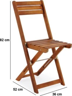 Merkloos Balkonset 3-delig - Acacia Hout -Optimaal Tuinmeubel Winkel 899x1200 16