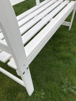 SenS-Line Friesen Tuinbank - Hout - Wit -Optimaal Tuinmeubel Winkel 899x1200 4