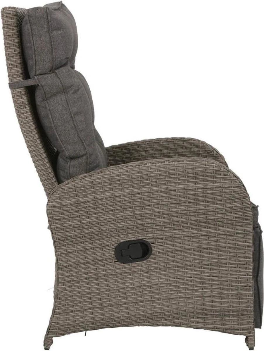 Loungeset Duoset Melia 2 Verstelbare Stoelen + Tafel - Balkonset 17 Loungeset Duoset Melia 2 Verstelbare Stoelen + Tafel - Balkonset - Afbeelding 17