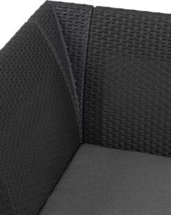 Keter Marie Hoek Loungeset Met Orlando Tafel - 6 Personen - Antraciet -Optimaal Tuinmeubel Winkel 955x1200