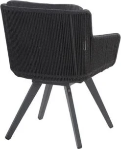 4 Seasons Outdoor 4SO Armstoel Flores Anthracite - 1 Stuk -Optimaal Tuinmeubel Winkel 973x1200